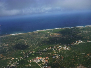 Aruba from the air