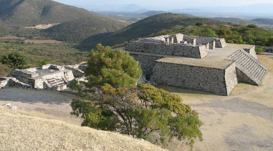 Pyramids at Xolchicalco
