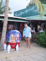 Here it is snowing in St. Maarten!