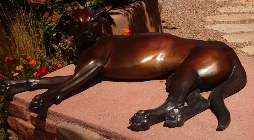 Bronze dog