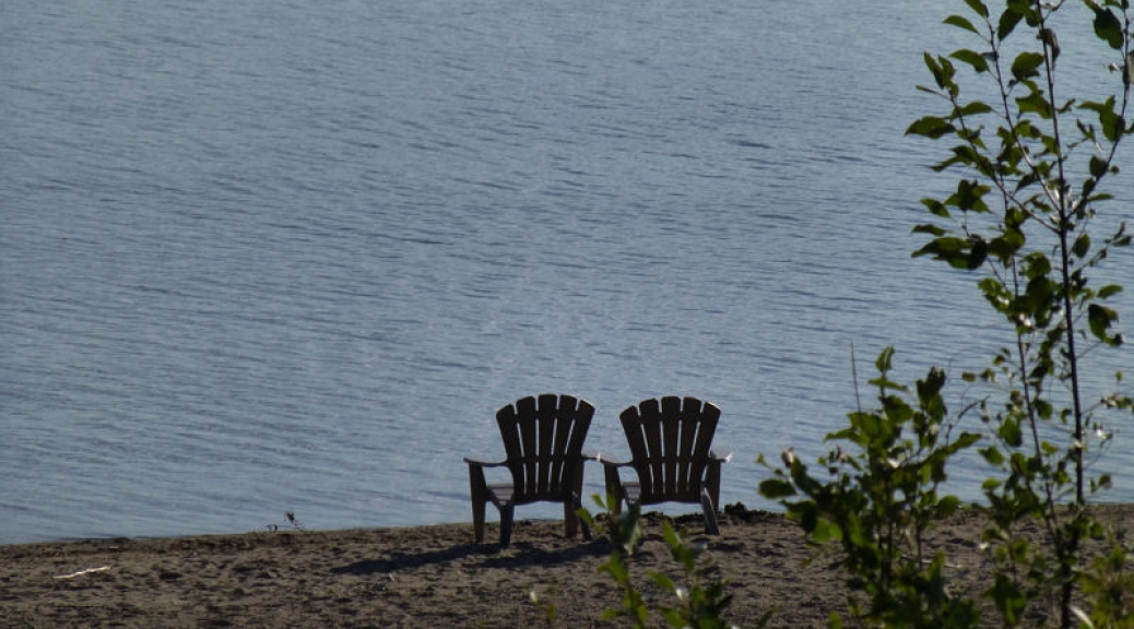 Calm by the water