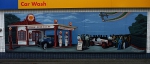 Car wash mural