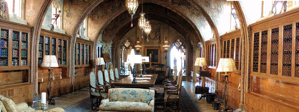 Meeting rooms, Hearst Castle