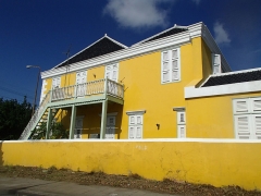 The yellow house