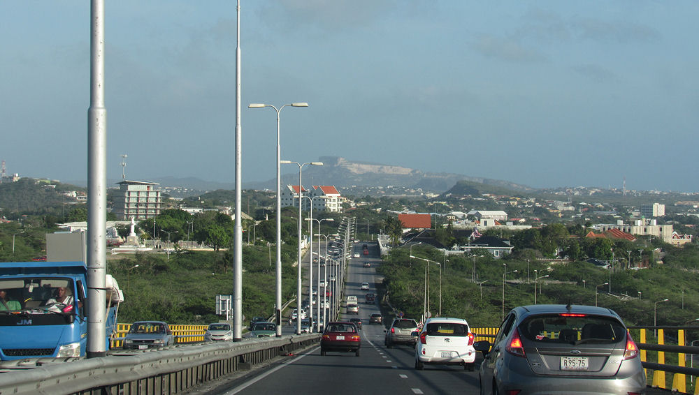 View from Queen Juliana Bridge