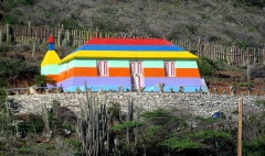 A colorful house