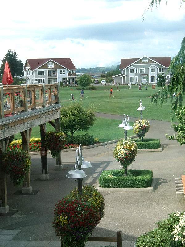 View from the clubhouse