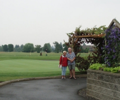 By the putting green