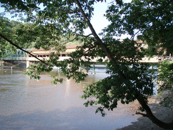 Harpersfield covered bridge