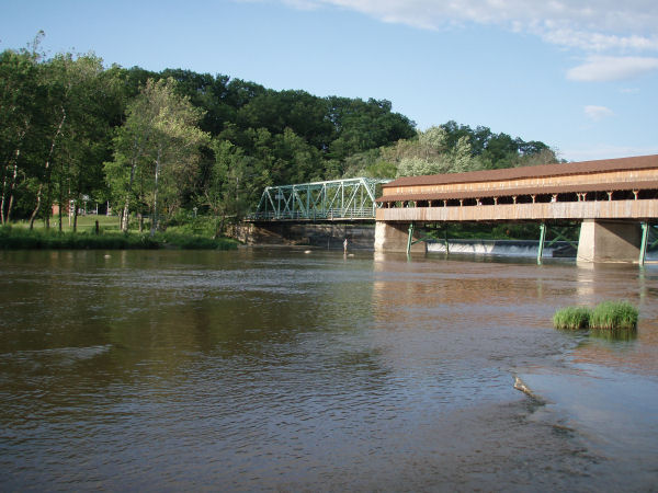 Harpersfield covered bridge