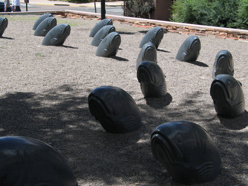 Public art, Santa Fe, New Mexico