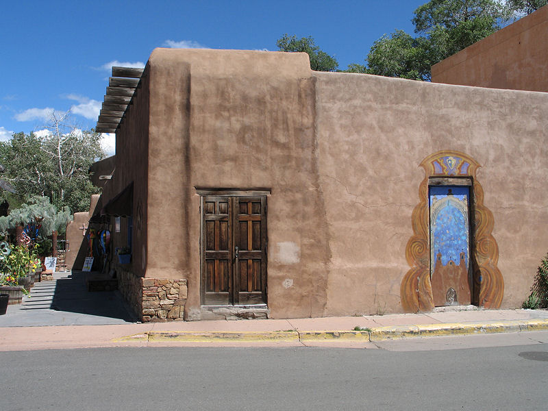 Cool doors, downtown Santa Fe