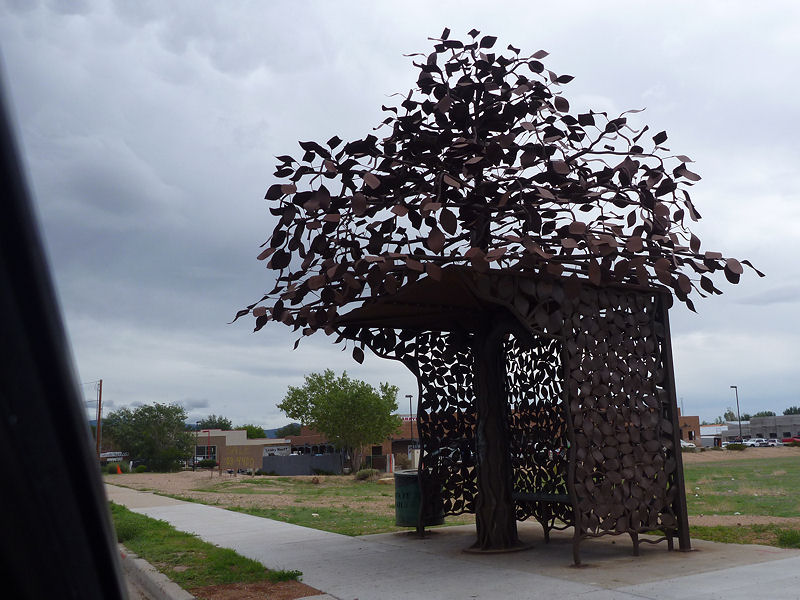 Cool bus stop