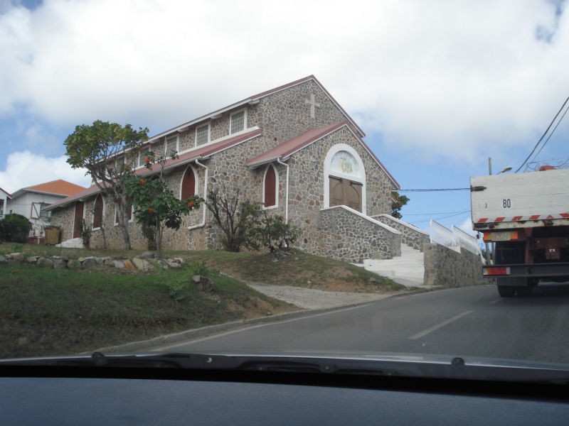 Church overlooking Belle Plaine