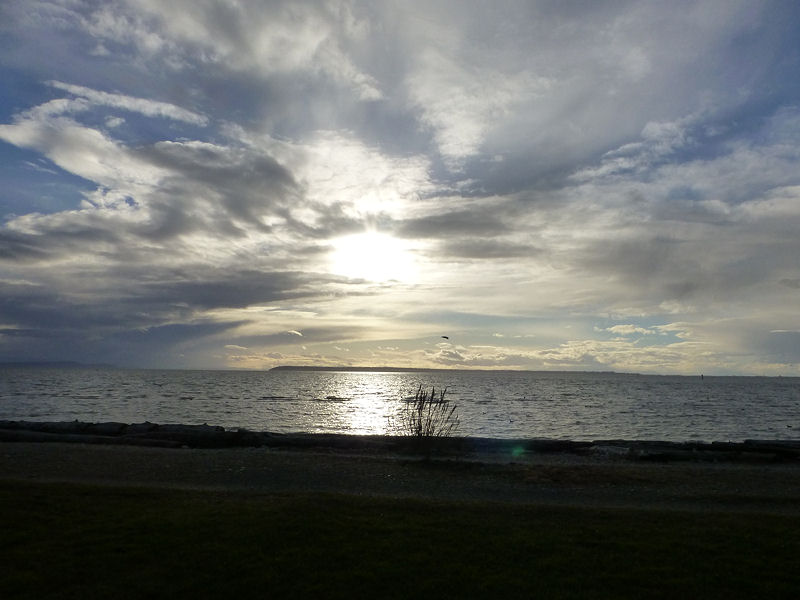 Crescent Beach sunset