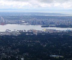 Vancouver, from Grouse Mtn  